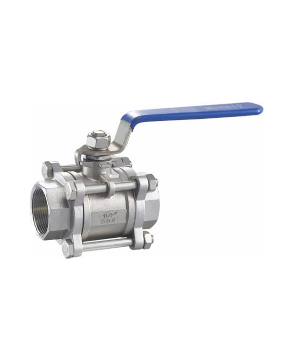 3PC Female Threaded Ball Valve