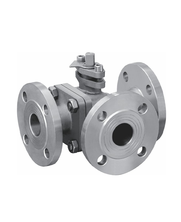 Flange Three-Way Ball Valve