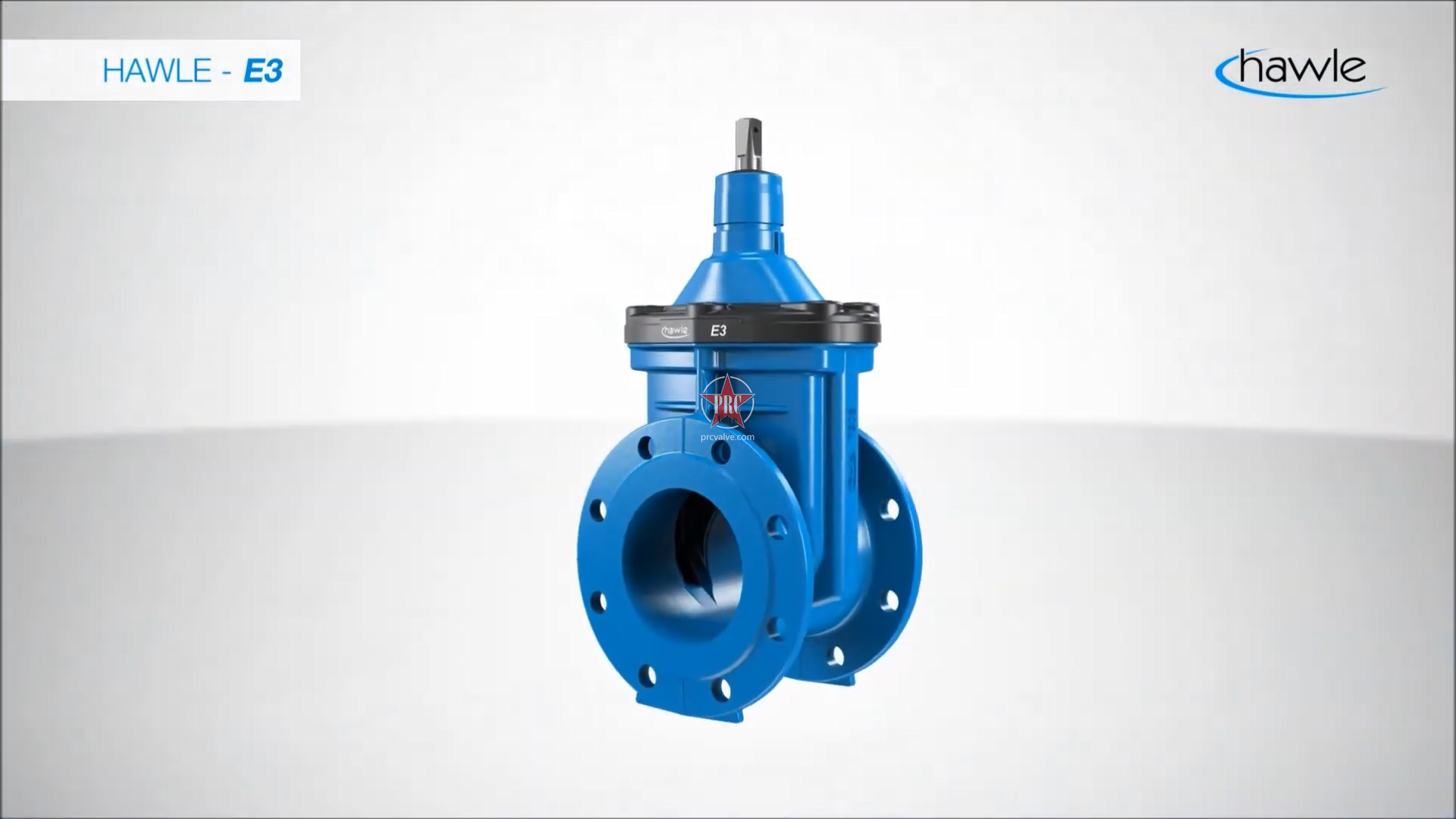 Wedge Gate Valve Working Animation [Hawle E3]（软密封闸阀）