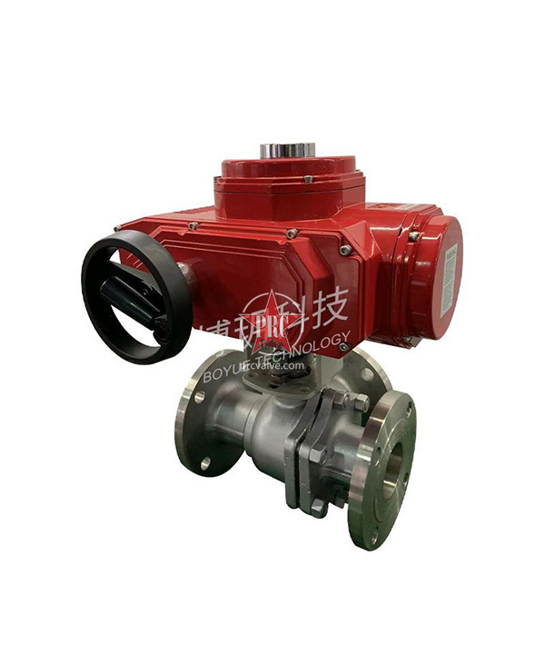 Electric explosion-proof ball valve