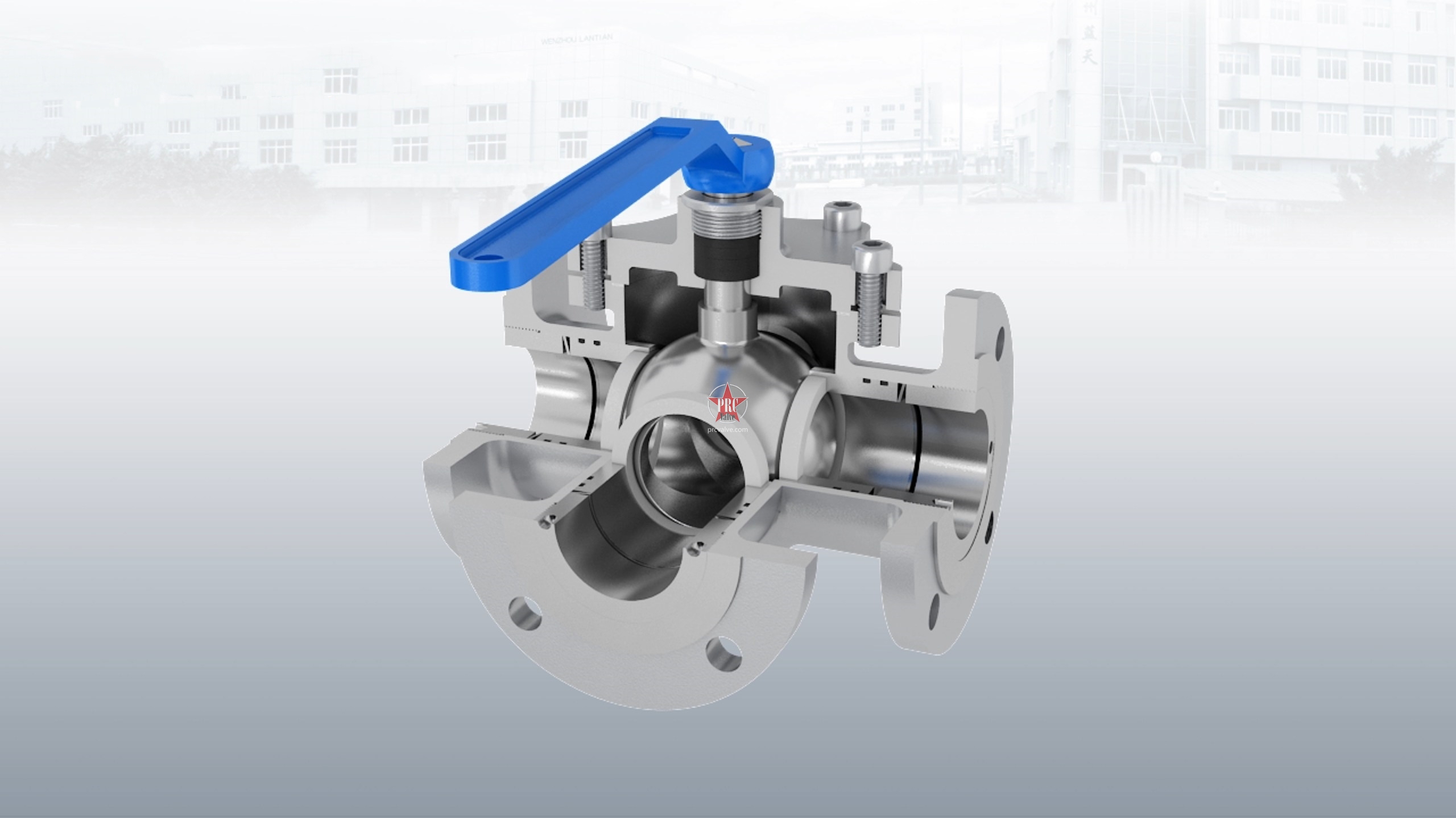 Three Way Ball Valve