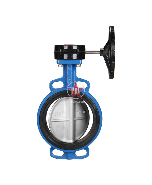 Wafer Type Worm Gear Butterfly Valve