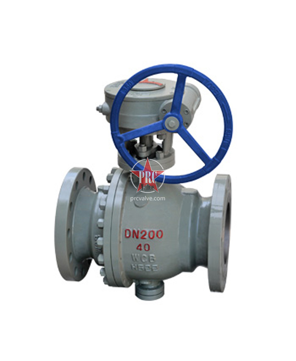 Cast steel fixed ball valve
