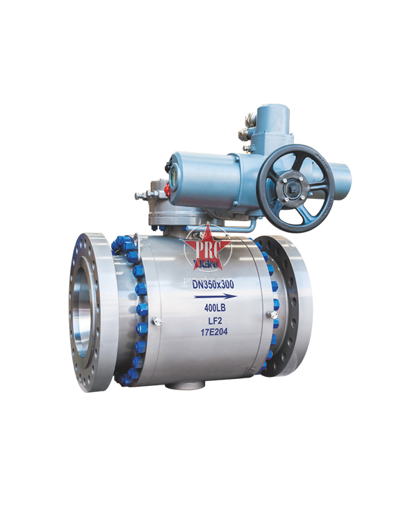Electric Three Section Forged Steel Fixed Ball Valve