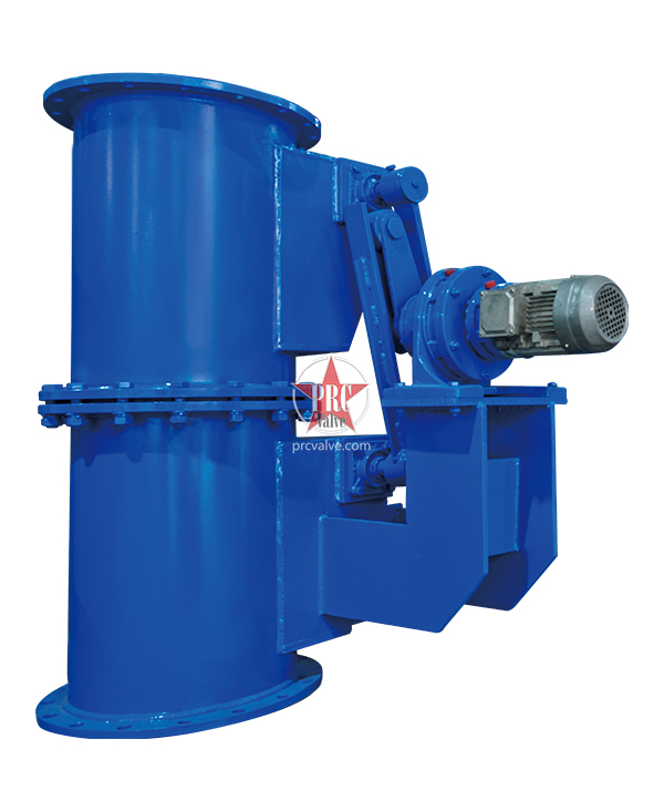 Double-layer dust removal valve