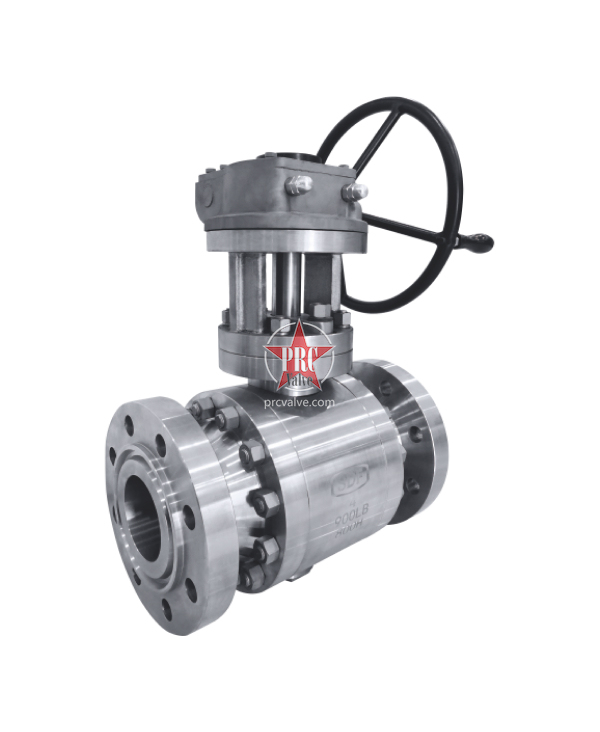 锻钢三片式法兰球阀