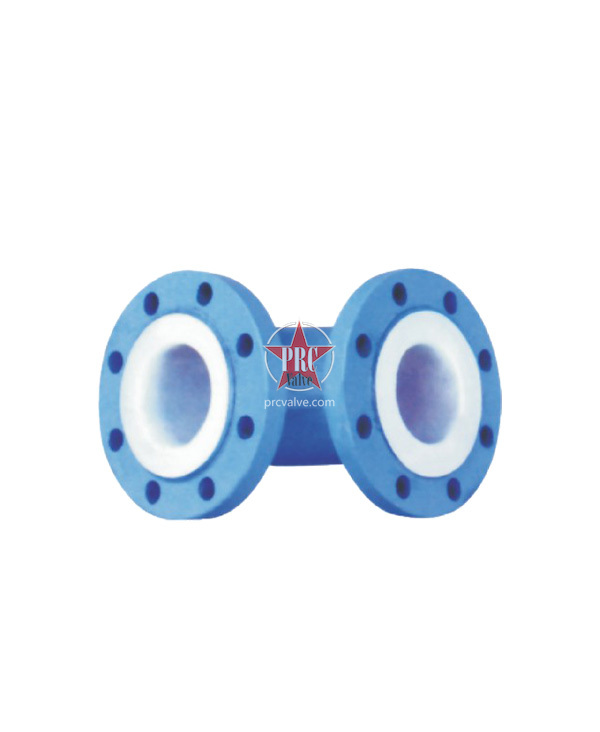 Fluorine-lined pipe fittings