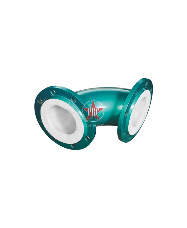 Fluorine lined pipe fittings