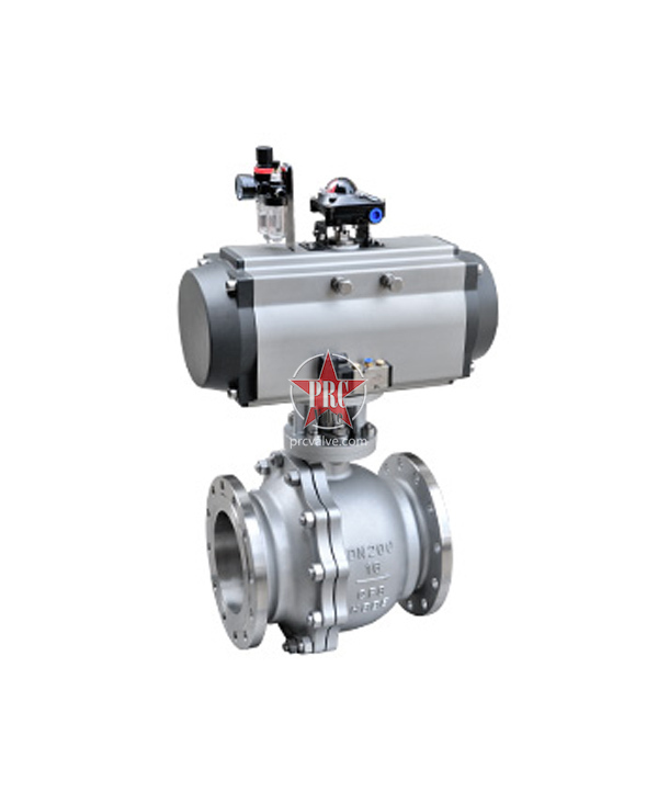 Cast steel floating ball valve