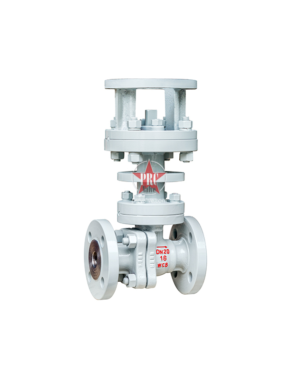 High temperature floating ball valve