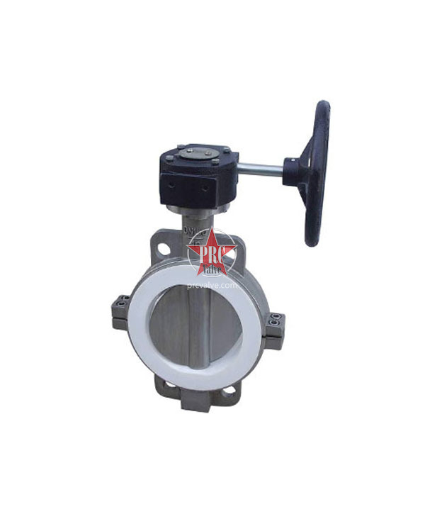 对夹式衬氟蝶阀