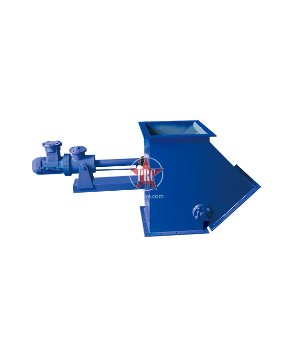 Electric side three-way valve