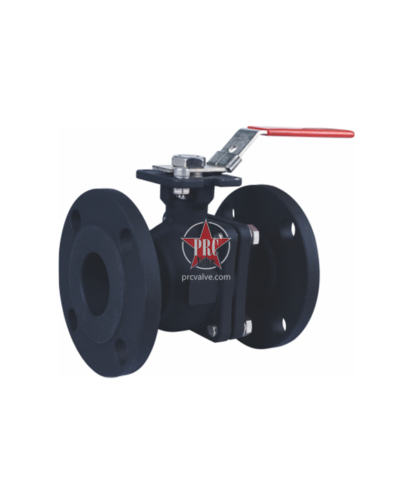 二片式高平台法兰球阀