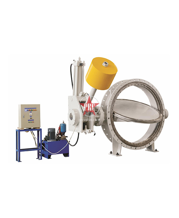 Hammer weighted slow-closing type hydraulic check butterfly valve