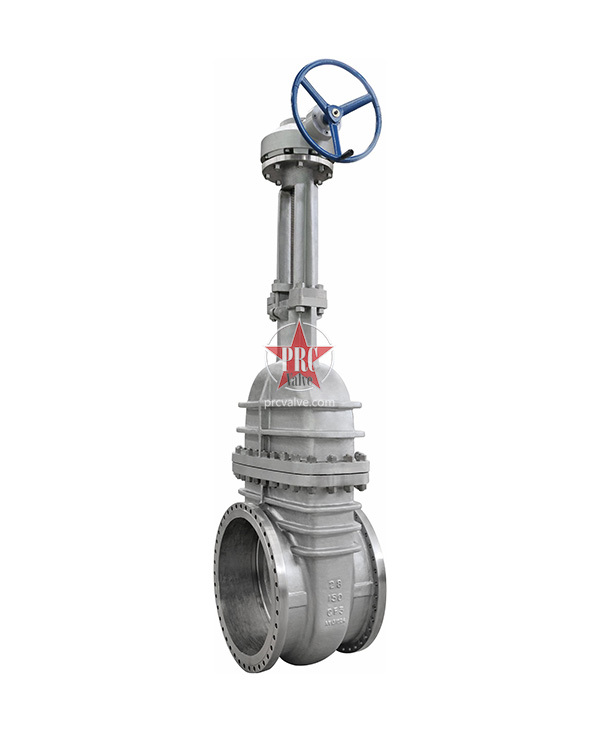 Wedge type resilient single wedge flange gate valve