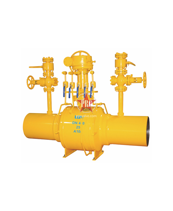 直埋式双放散全焊接球阀