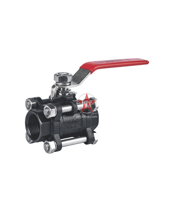 三片式螺纹球阀