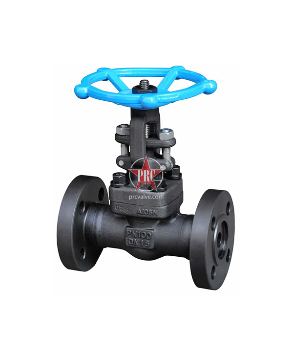 Forged steel gate valve
