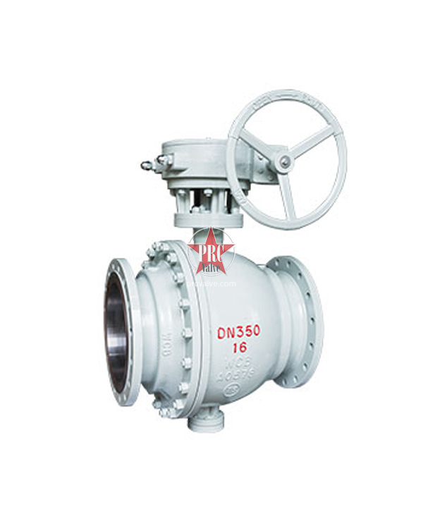 Cast steel fixed ball valve