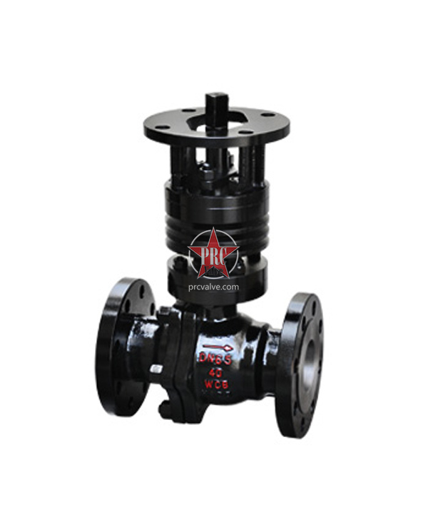 Cast steel floating ball valve