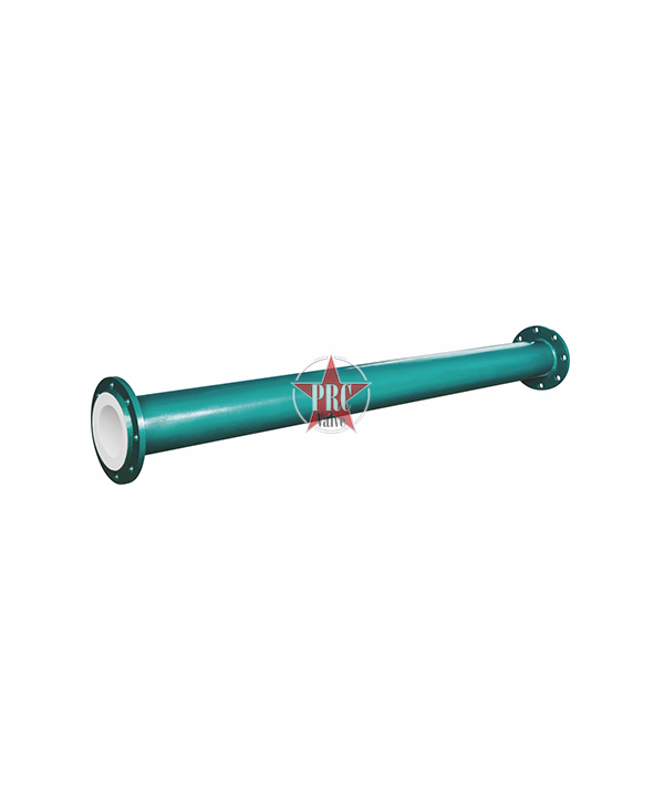 Fluorine lined pipe
