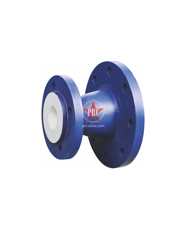 Fluorine lined reducer