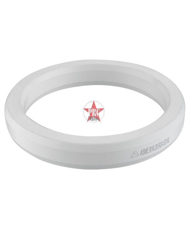 Silver plated octagonal gasket (outlet)