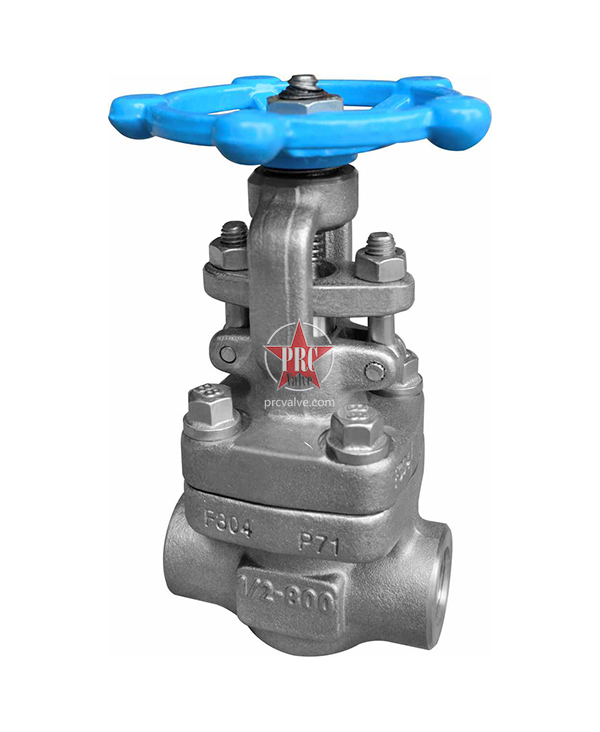 Forged steel gate valve