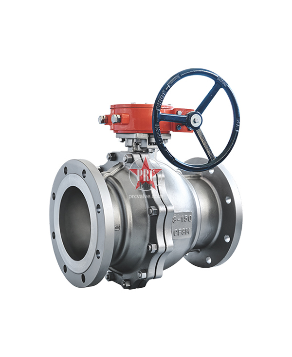 二片式美标高平台法兰球阀