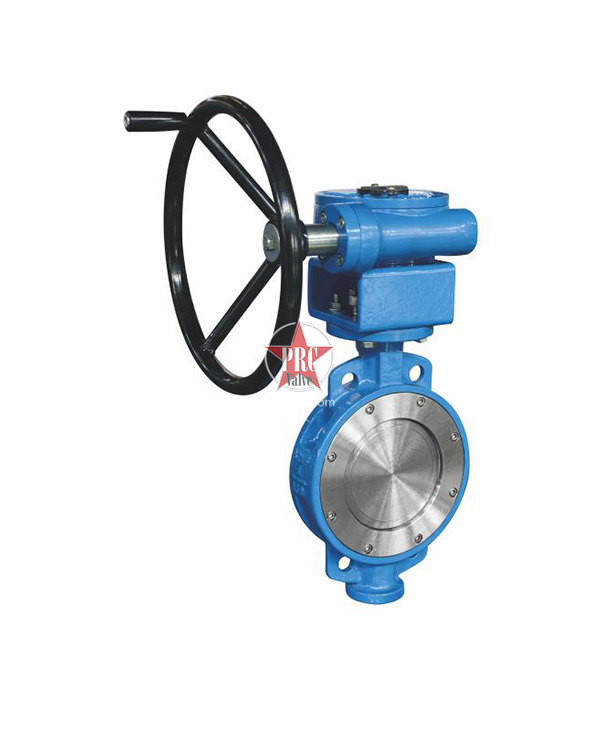 双偏心对夹式蝶阀