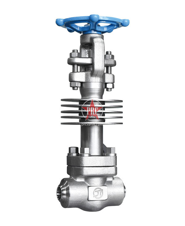Forged steel high temperature gate valve
