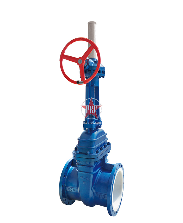 Z41 fluorine lined gate valve