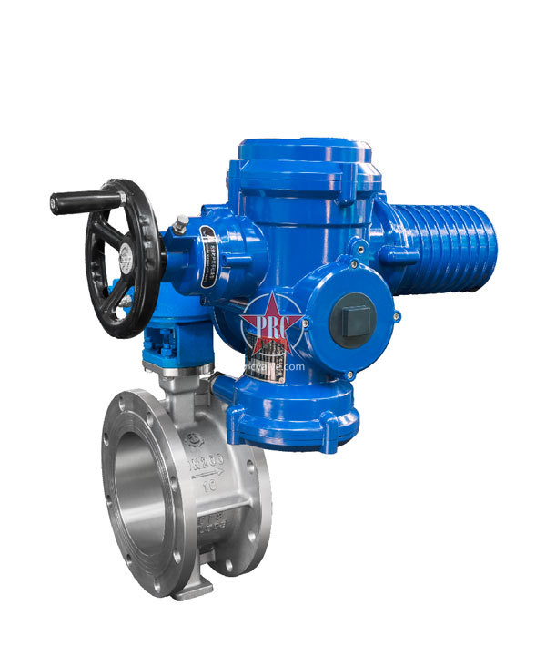 电动不锈钢法兰蝶阀