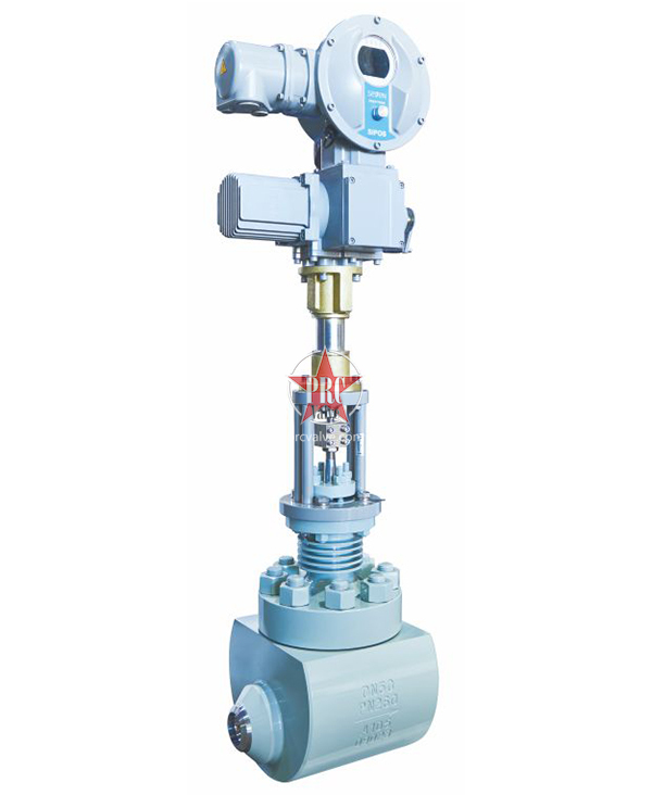 Electric high temperature and high pressure forging regulating valves