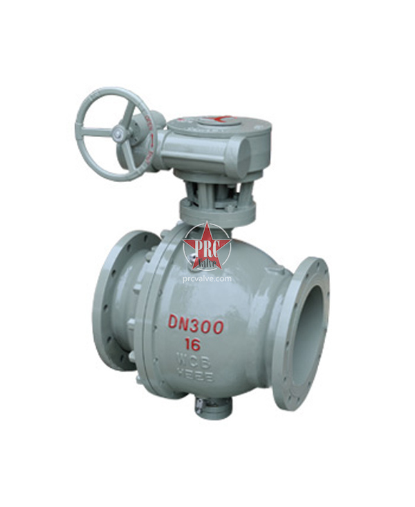 Cast steel fixed ball valve