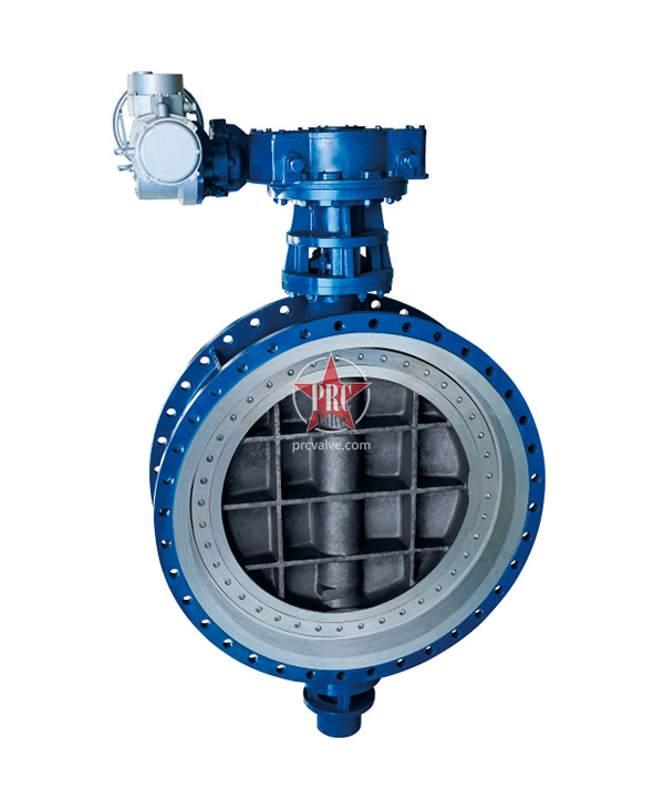 High-temperature butterfly valve