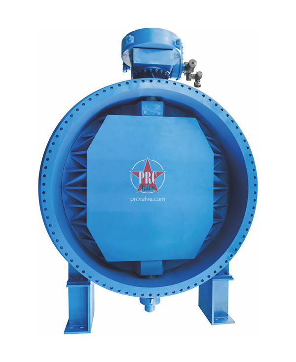 Electric triple offset flange butterfly valve