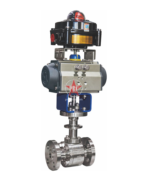 Pneumatic Cryogenic ball valve