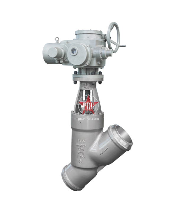Electric Y-type Globe Valve