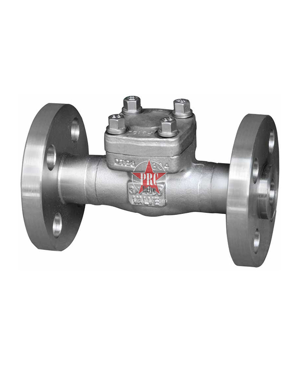 Forged steel lift Swing-open flange check valve