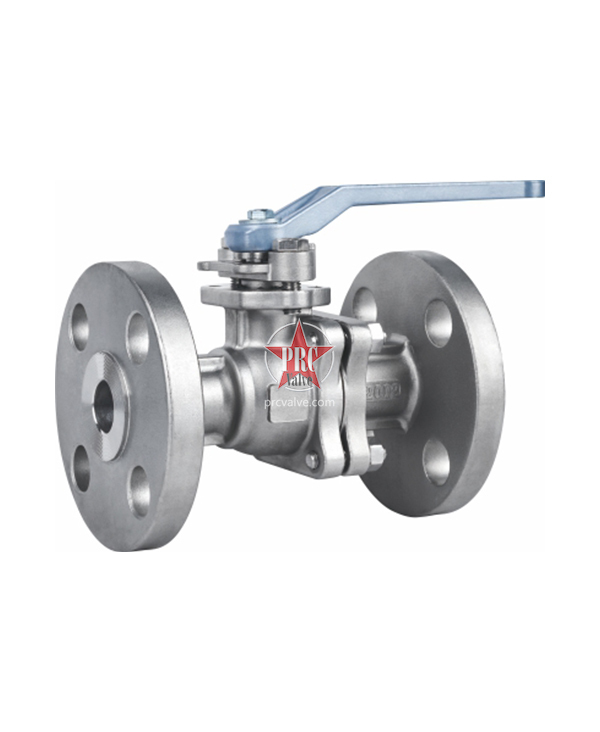 二片式美标低平台法兰球阀