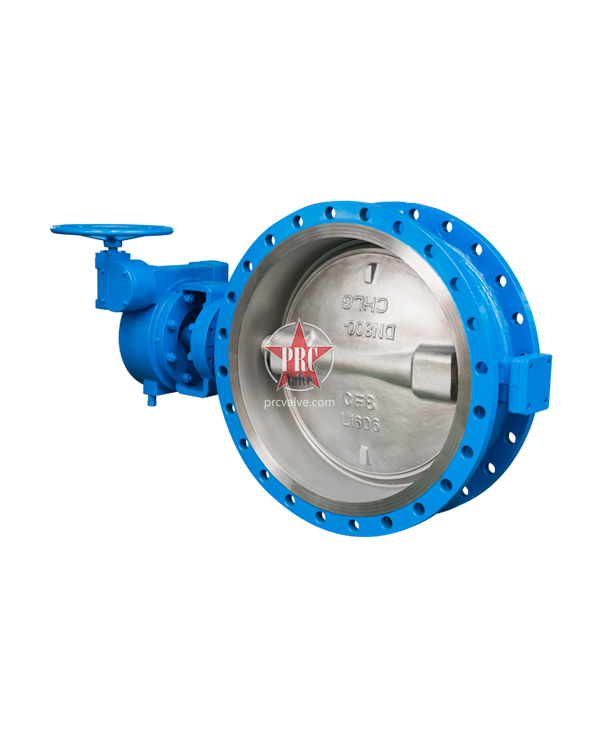 三偏心金属硬密封法兰蝶阀