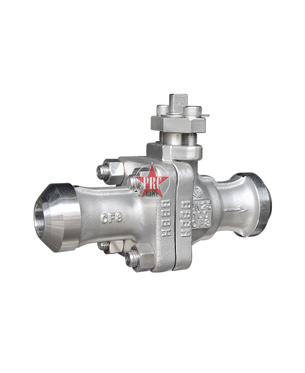 Cast steel floating welded ball valve
