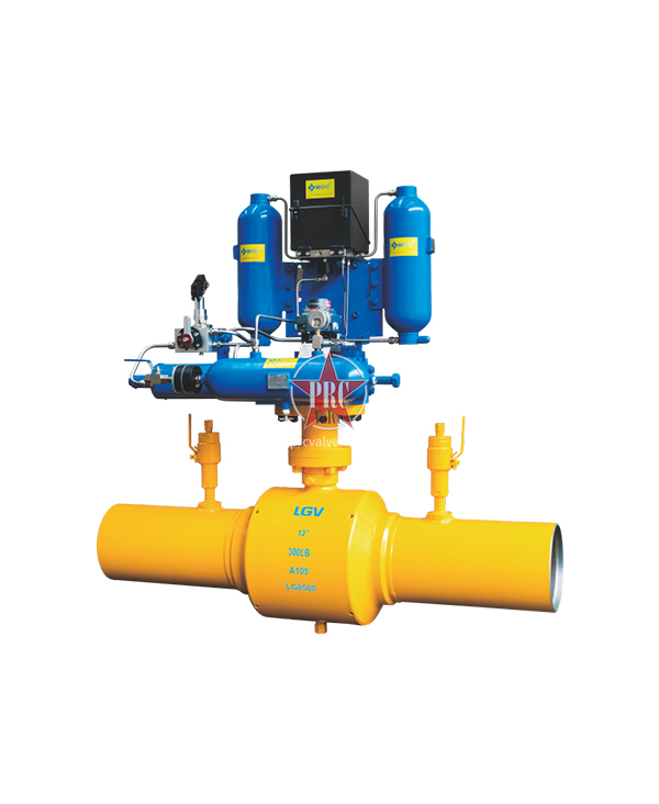 Gas Liquid Linked Natural Gas Pipeline Ball Valve