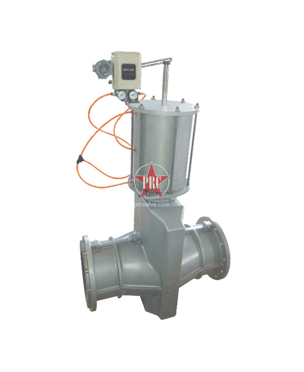 Pneumatic pipe clamp valve