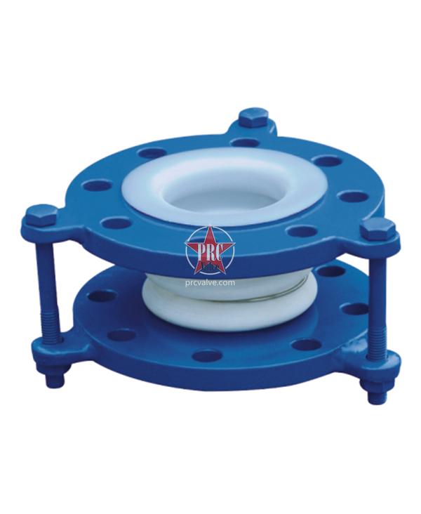 Fluorine lined pipeline expansion jointt