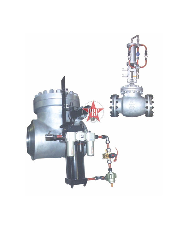 快速抽气止回阀