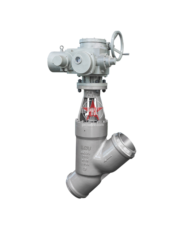 Electric Y-type Globe Valve