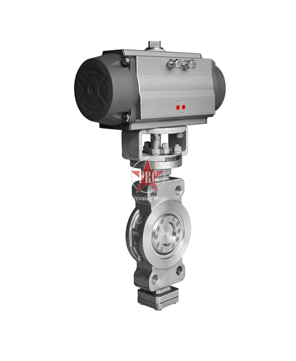 Pneumatic Stainless Steel Wafer Butterfly Valve