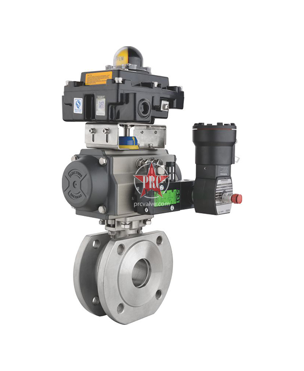 Pneumatic Italian ball valve
